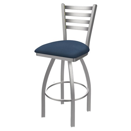 Holland Bar Stool Co 25" Swivel Counter Stool, SS Finish, Rein Bay Seat 41025SS024